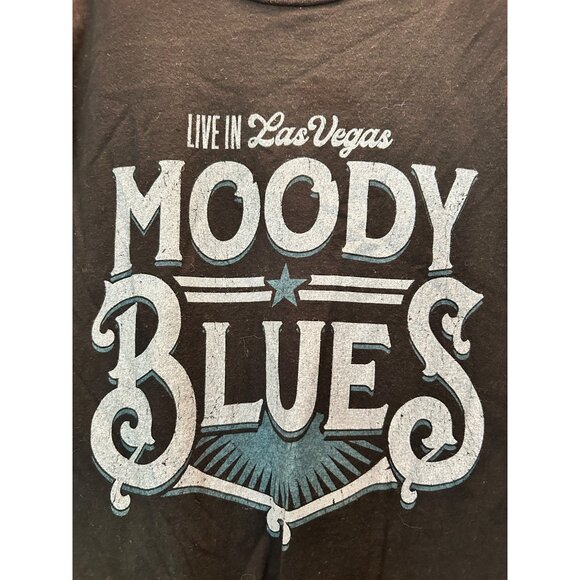 MOODY BLUES Live In Las Vegas (XL) Black Tour Shirt - Picture 2 of 4